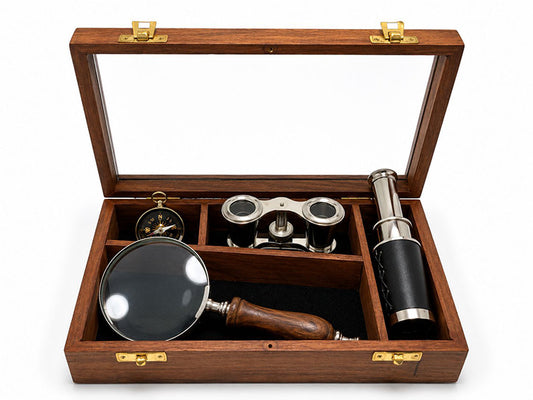 Ahşap Kutulu Set