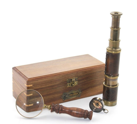 Ahşap Kutulu Set